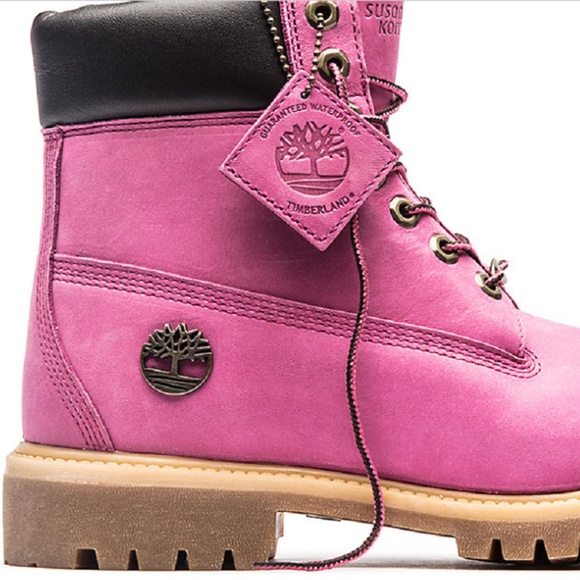Timberland Shoes - SOLD ON TRADESY BREAST CANCER TIMBERLAND BOOTS MEN